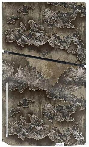 Skinit Decal Gaming Skin Compatible with PS5 Slim Disk Console - Officially Licensed Realtree Edge Camo Design in Saudi Arabia