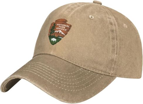 National Park Service Home Vintage Wash Denim Baseball Cap in Saudi Arabia