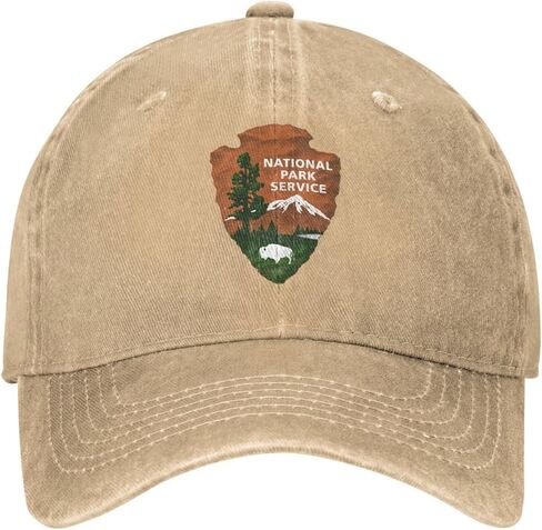 National Park Service Home Vintage Wash Denim Baseball Cap in Saudi Arabia