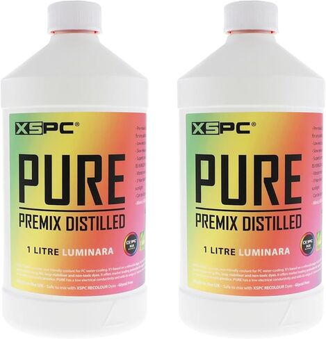 XSPC Pure Premix Distilled PC Soodant ، 1 لتر ، Luminara ، عبوة 2 in Kuwait
