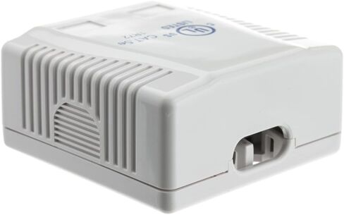 CableWholesale Cat5e صندوق تسرب سطح واحد ، منفذ ثنائي المنفذ ، RJ45 ميناء غير محققين ، أبيض ، لاصق لجدار الجدار in Saudi Arabia
