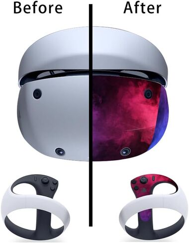 جلود العلوم والتكنولوجيا PS VR2 - تغطية وقائية مستقبلية لسماعات الواقع الافتراضية العلوم والتكنولوجيا - 0340 in Kuwait