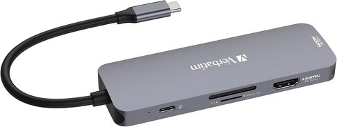 Verbatim USB-C Pro Multiport Hub 5 Port CMH-05, gray, 32151 in Saudi Arabia