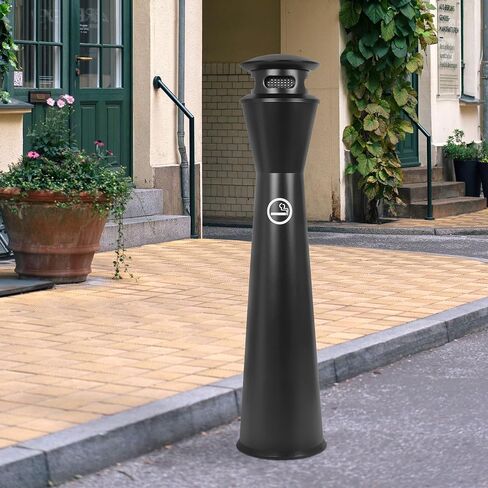 سلة المهملات التجارية في الهواء الطلق سلة المهملات الداخلية، سلة مهملات من الفولاذ المقاوم للصدأ المصقول ذات سعة عالية للمنزل، المرآب، موقع البناء، حمام السباحة، المكتب، المطعم in Kuwait