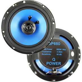 Qpower 6.5" 2-way speaker 300W