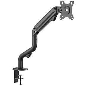 Single ARM Monitor Desk Mount Bracket Full Motion for 17-32" Screens (Dual Arm)