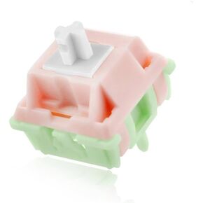 MMD Vivian Switch Pre-Lubed Edition, 5PIN Linear Switch for Custom Mechanical Keyboard (Color : 43g, Size : 90PCS)