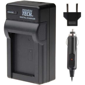 Adorama PT-24 AC/DC Rapid 8.4 Volt Charger لـ Canon BP808 ، BP809 ، BP819 بطاريات