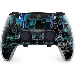 Skinit Skinit Gaming Gaming Skiner مع PS5 Dualsense Edge Pro Controller - Comics DC Comics Batman Black Mirror #1