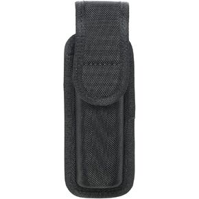Molded Duty Belt Pouch - OC/Mace Spray Holder with Removable Top Cover and Hidden Snap, Top Flap Police Duty Pepper Spray Holder for MK3 or MK4 and Similar