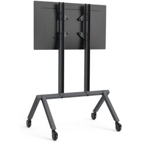 Mounting Adapter Kit for Display Stand, Cart, LCD Display - Black Gray