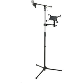 Caddie Buddy Mic Stand Mount/Holder for iPads (iPad Pro 12.9 (12.9 inch Screen/Big One))