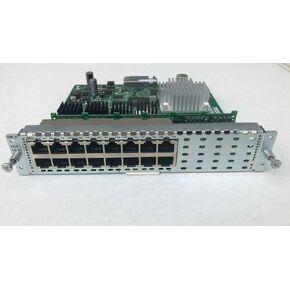Cisco SM-X-ES3-16-P 16-Port PoE+ SM-X Layer 2/3 EtherSwitch Service Module (Renewed)