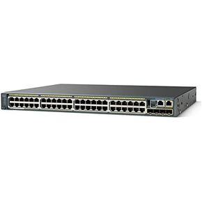 (Renewed) Cisco WS-C2960S-48LPS-L Catalyst 2960S 48 GigE PoE 370W 4 x SFP, Lan Base