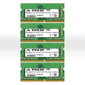 A-Tech 32GB Kit (2 x 16GB) for Dell Precision 7000 Series 7510 7520 7710 7720 7530 7730 M7510 M7520 M7710 M7720 M7530 M7730 2400Mhz DDR4 Mobile Workstation Laptop & Notebook Memory Ram Modules