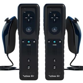 Techken 2packs Wii Remote Wii Controller متوافق مع Wii و Wii U