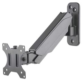 Universal Gas Spring Monitor Wall Mount Single Gas-Spring Arm, Supports One 17" to 32" TV or Monitor Up to 8 Kg (17.64 lbs.) Model Number 461603