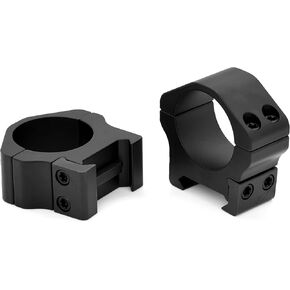 WARNE Scope Mounts Maxima Horizontal, 1 Inch, PA, Optic Rings, Low, Matte Black