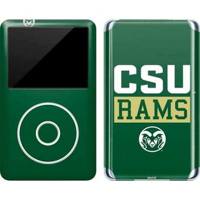 Skinit Decal MP3 Player Skin Compatible with iPod Classic (6th Gen) 80GB - Officially Licensed College CSU Rams Design