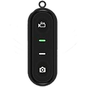 التحكم عن بُعد W1 لـ Ordro EP6 EP7 VLOG Video Camera Camera Campermoner - (اللون: أسود)