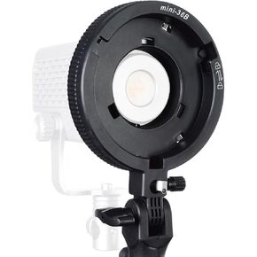 Mount Adapter, Aluminum Camera Flash Bracket Holder with Umbrella Hole for LED Light Softbox Beauty Dish Reflector, 1.65cm Light Stand Interface