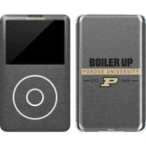 Skinit Decal MP3 Player Skin Compatible with iPod Classic (6th Gen) 80GB - Officially Licensed College Purdue University Boiler Up Design