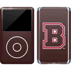 Skinit MECAL MP3 Player Skin متوافق مع iPod Classic (6th Gen) 80 GB - تصميم شعار Brown B المرخص رسميًا