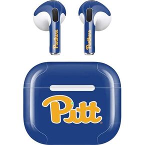 Skinit Decal Audio Skin Compatible with Apple AirPods (3rd Gen, 2021) - Officially Licensed Pitt Panthers Design