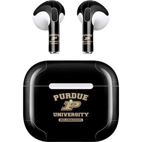 Skinit Skinit Audio Audio Skin متوافق مع Apple Airpods (3rd Gen ، 2021) - تصميم Boilermakers بجامعة بوردو المرخصة رسميًا