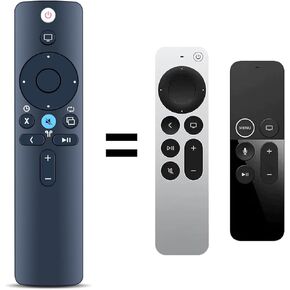 Replacement Remote Control for Apple TV 4K / HD Players A1294 A1218/MA711 A1378/MC572 A1427/MD199 A1625/MGY52/MLNC2 A1842/MQD22/MP7P2