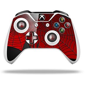 WraptorSkinz Decal Vinyl Skin Wrap compatible with XBOX One S/X Controller - Spider Web (CONTROLLER NOT INCLUDED)