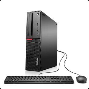 Lenovo ThinkCentre M800 Small Form Factor Desktop PC, Intel Quad Core i5 6500 up to 3.6GHz, 16G DDR4, 3T, WiFi, BT 4.0, Win 10 Pro 64-Multi-Language Support English/Spanish/French (Renewed)