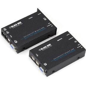 Black Box ServSwitch Wizard USB SRX KVM Extender, Single-Video, USB, and Audio