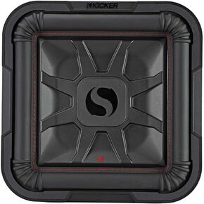 KICKER 46L7T124 12" 1200 Watt L7T Car Subwoofer, Solo-Baric Sub L7T124 DVC 4-ohm (Renewed)