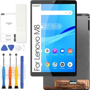 Screen for Lenovo Tab M8 Screen Replacement for Lenovo TB-8505F Tablet LCD Screen TB-8505X,TB-8505FS Touch Display Digitizer Assembly Repair Parts（Black No Frame）