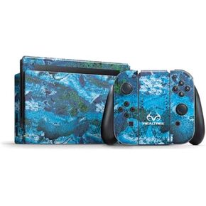 Skinit Decal Gaming Skin Compatible with Nintendo Switch Bundle - Officially Licensed Realtree Original Camo Design