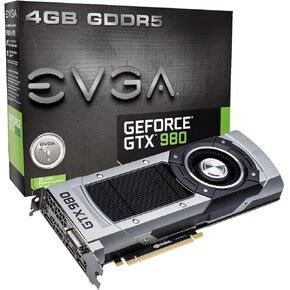 EVGA GeForce GTX 980 4GB GAMING,Silent Cooling Graphics Card 04G-P4-2980-KR