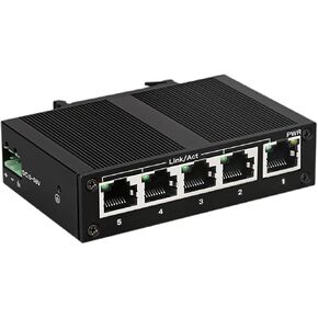 10/100Mbps محور Ethernet مع قدرة تبديل 1 جيجابت في الثانية للاستخدام الصناعي