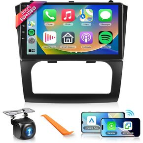 8 Core 6G+128G CAR Radio Stereo لـ Nissan Altima 2008-2012 (Auto A/C) مع Carplay/Android Auto ، 9 "IPS Android 13 Screen Car Audio ، GPS ، BT5.0 ، DSP ، WiFi ، SWC ، AHD Camera Backup Camera
