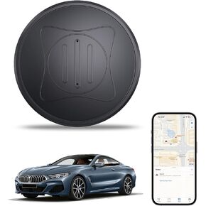Mini GPS Tracker for Vehicles - Magnetic Real-Time GPS Tracker, Tracking Devices for Cars Hidden, Global Coverage Location Tracker for Kids, Dogs,Trucks/Person, No Subscription Required/No Monthly Fee