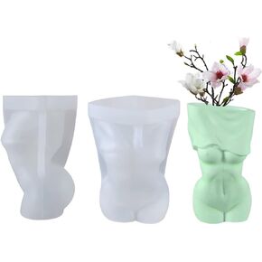 DIYBravo 3pcs Silicone Body Molds Human Thinker for Resin Polymore Clay, Unique Figure Ornament Mold for UV Epoxy Resin Casting Making Home Office Car Décor in Kuwait