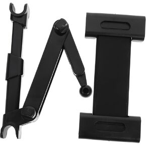 Tablet Car Holder Back Seat Headrest Phone Holder Alloy Abs Easy to Use