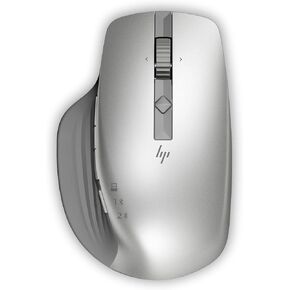 HP 930 Creator Wireless Mouse - Wireless - Bluetooth - Silver - USB Type A - 3000 dpi - Scroll Wheel - 7 Programmable Button(s)