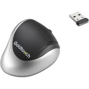 Goldtouch KOV-GTM-BTD Bluetooth Comfort Mouse with Dongle (Right-Handed)