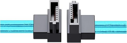 SATA 3.0 Cable Left Right Up Down SATA 3.0 III SATA3 6GB/s Data Cable Cord Cable Dual Channel Hard Drive Data Cable(15cm,ST-UP) in Saudi Arabia