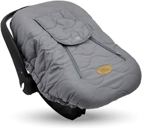 غطاء مريح لمقعد السيارة للرضع (لحاف أسود) - غطاء حاملة الأطفال الرائد في الصناعة والذي تثق به أكثر من 6 ملايين أم في جميع أنحاء العالم للحفاظ على دفء طفلك ودفءه in Kuwait