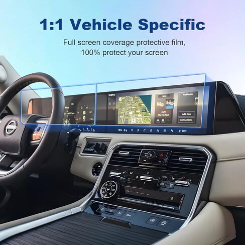 2019-2022 2023 Cherokee Screen Protector for Jeep Cherokee (Altitude LUX/Trailhawk) Uconnect® 8.4-inch Touchscreen Radio, 9H Tempered Glass 2023 2022 Cherokee Accessories HD Transparent 8.4" in Saudi Arabia