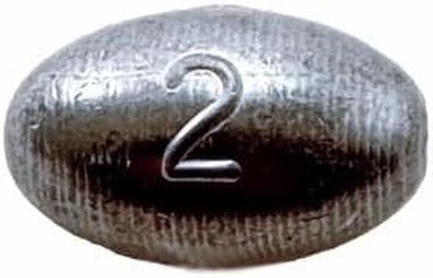 2oz Egg Slip Sinker - Choose Quantity in Saudi Arabia