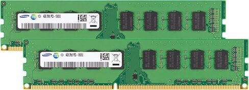 Samsung 16GB (2x8GB) DDR3/DDR3L 1600MHz PC3L-12800 (PC3-12800) CL11 UDIMM 2Rx8 Dual Rank 1.35V Non-ECC DIMM 240-Pin Desktop PC RAM Memory in Saudi Arabia