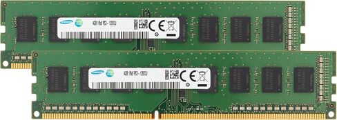 Samsung 16GB (2x8GB) DDR3/DDR3L 1600MHz PC3L-12800 (PC3-12800) CL11 UDIMM 2Rx8 Dual Rank 1.35V Non-ECC DIMM 240-Pin Desktop PC RAM Memory in Saudi Arabia
